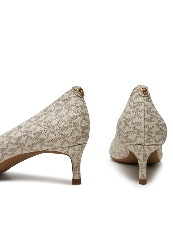 MICHAEL Michael Kors MICHAEL Michael Kors Pantofi cu toc subțire Alina 40R3ALMP1B Bej