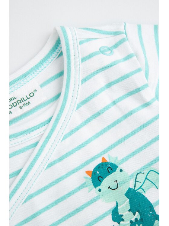 Coccodrillo Coccodrillo Body dziecięce WC5112601DBN-022 Kolorowy Regular Fit