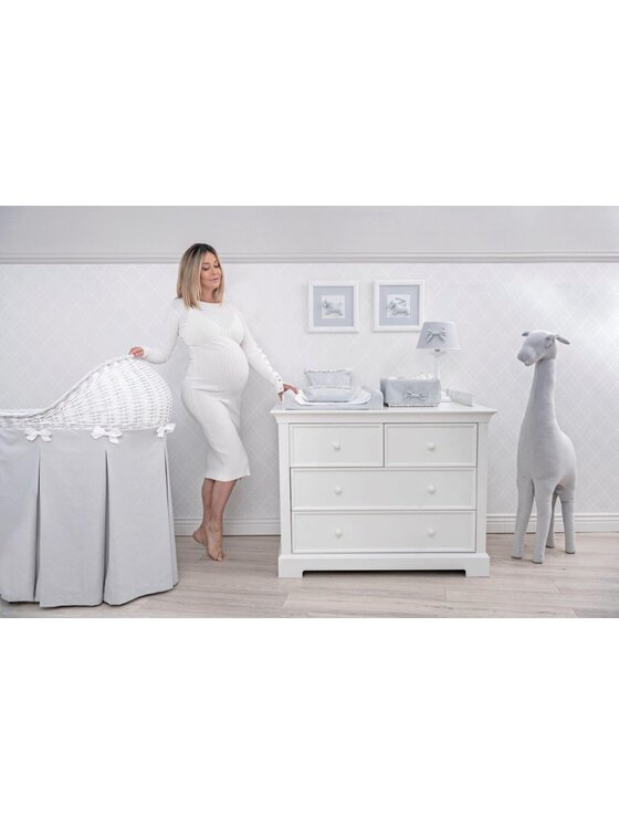 Caramella Caramella Etui na chusteczki higieniczne Pure Grey Szary