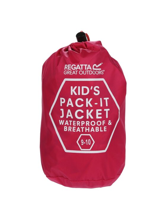 Kurtka outdoor, rozmiar 164, Czerwony, Pack It III