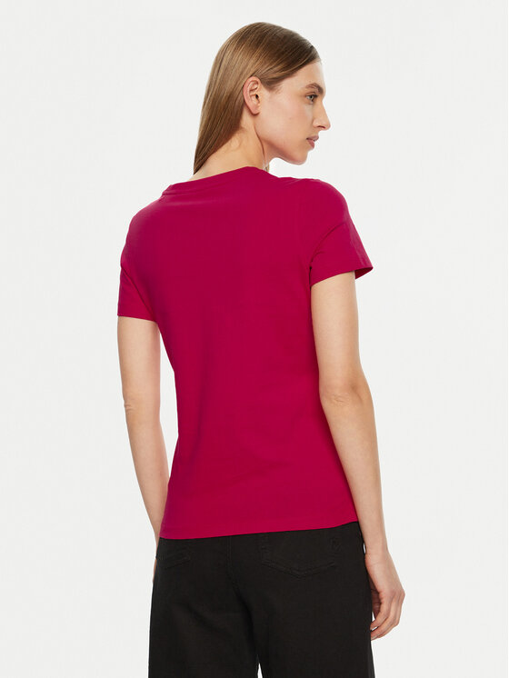 Guess Guess T-Shirt W5RI10 I3Z14 Czerwony Regular Fit