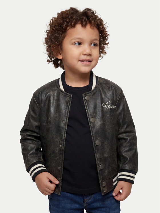 Guess Bomber N6YL04 W2663 Crna Regular Fit