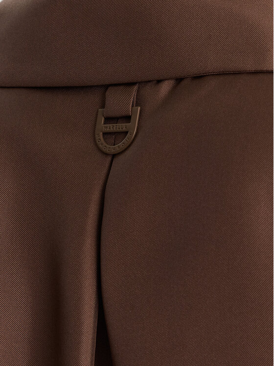 Marella Marella Marškiniai Segnale 2613111045 Ruda Relaxed Fit