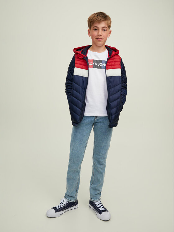Jack & Jones Junior Jack & Jones Junior Zimska jakna 12212568 Tamnoplava Regular Fit