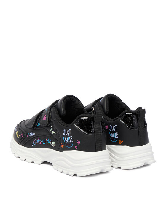 DeeZee DeeZee Sneakersy CEO-AVO-19627-002 Černá