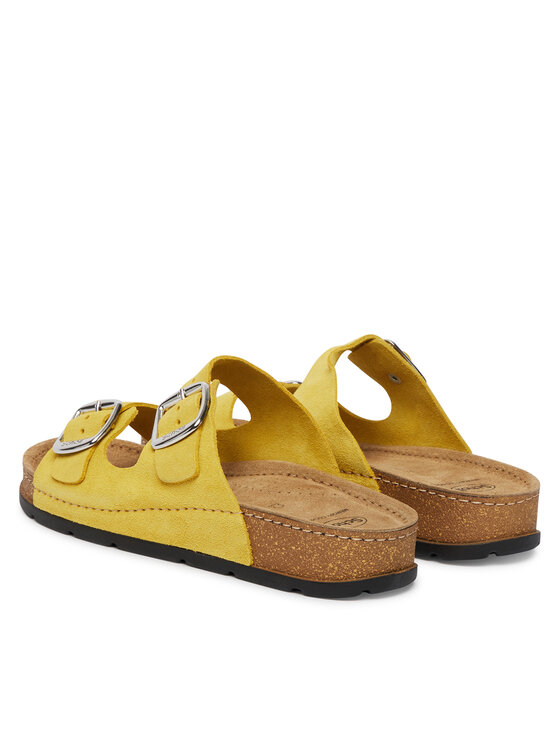 Scholl Scholl Plätud Bora 2 Buckles MF32609 Kollane