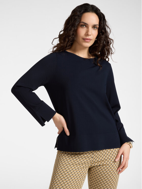 Elena Mirò Elena Mirò Sweter M561Z100751N034 Niebieski Regular Fit