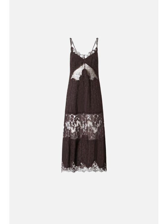 PINKO PINKO Sukienka codzienna Aster Brązowy Regular Fit