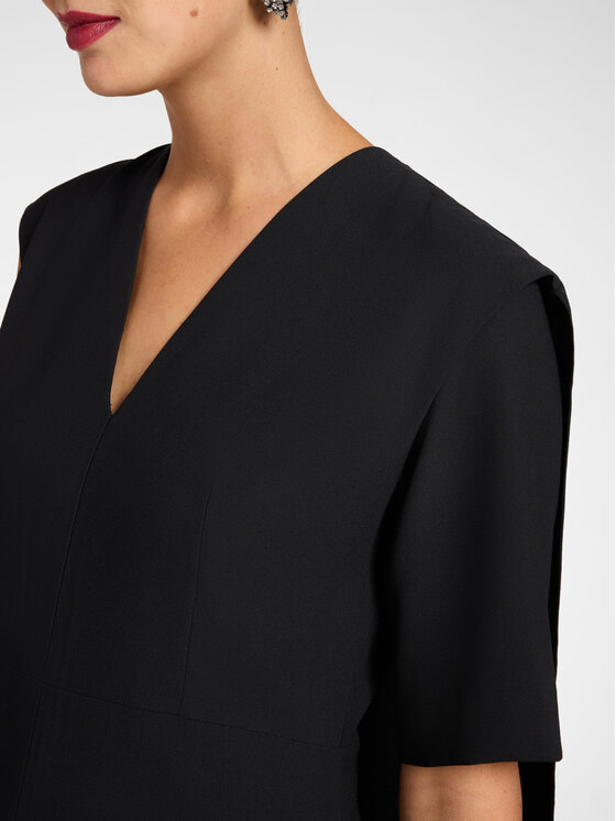Elena Mirò Elena Mirò Sukienka wieczorowa 7023P000340N033 Czarny Regular Fit