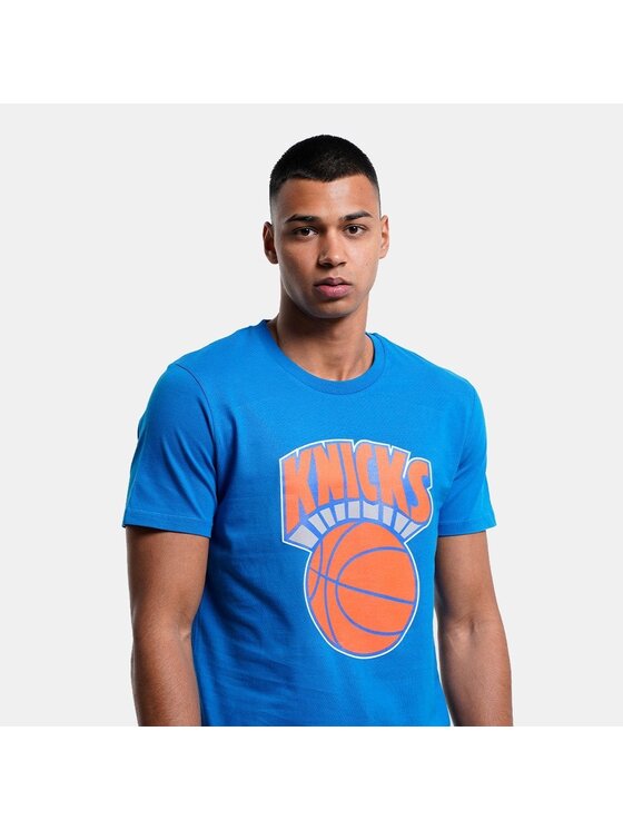 Mitchell & Ness Mitchell & Ness Tričko BMTRINTL1051-NYKROYA Modrá Regular Fit