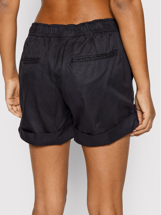 Roxy Roxy Stoffshorts Life Is Sweeter ERJNS03389 Schwarz Regular Fit