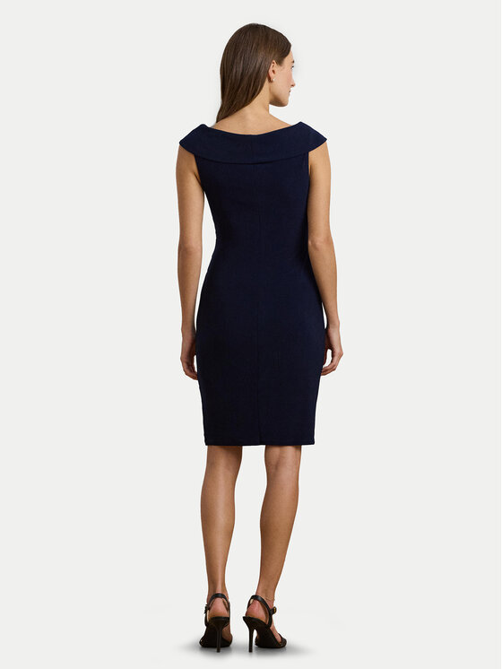 LAUREN RALPH LAUREN LAUREN RALPH LAUREN Sukienka koktajlowa 253926907002 Granatowy Slim Fit