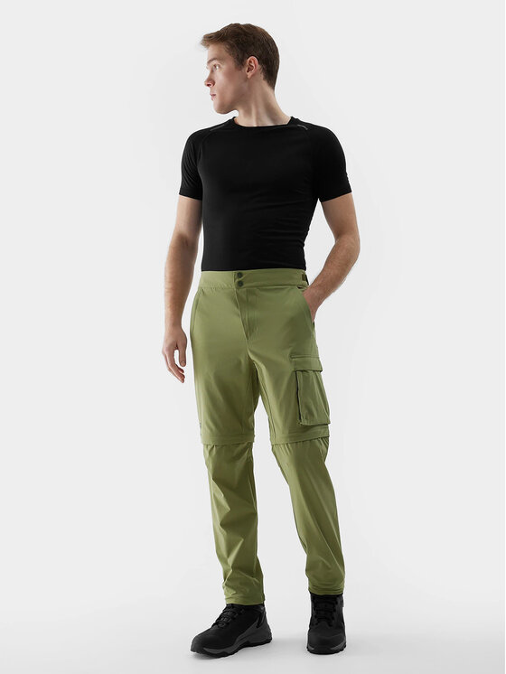 4F 4F Штани outdoor 4FWSS24TFTRM485 Зелений Regular Fit