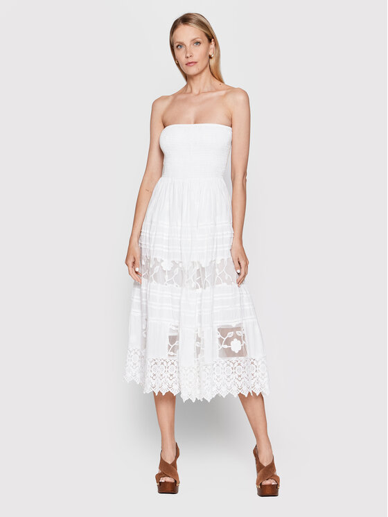 Vestito estivo Gaia IC22 096 Bianco Regular Fit