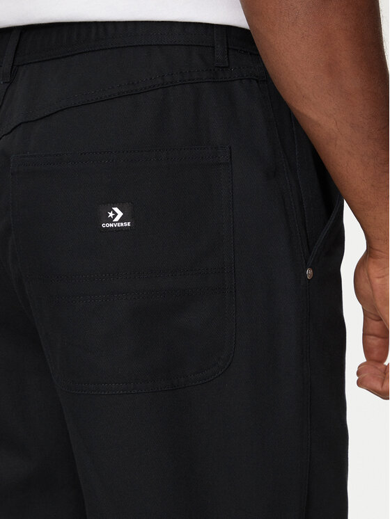 Converse Converse Riidest püksid M Converse Woven Pant 10026010-A02 Must Relaxed Fit
