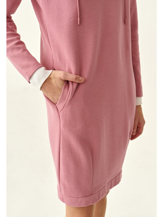 TATUUM TATUUM Úpletové šaty ROKA Růžová Barrel Fit