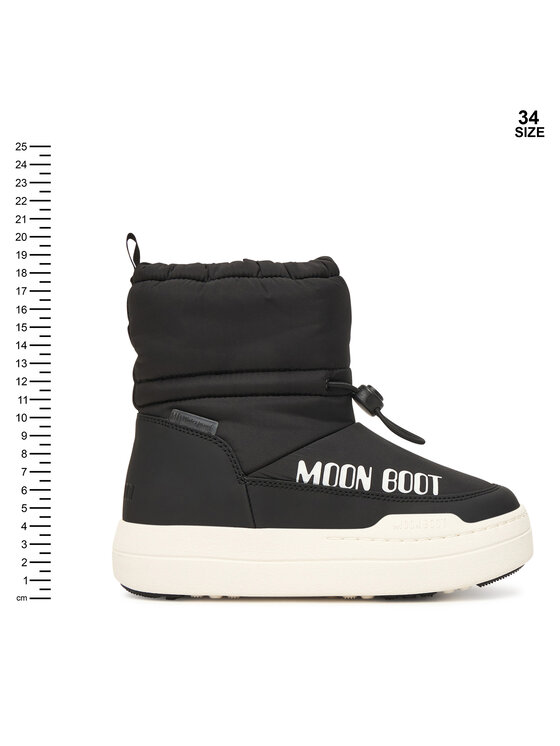 Moon Boot Moon Boot Μπότες Χιονιού Jr Park Tube Mid Wp 80D3440090 S Μαύρο