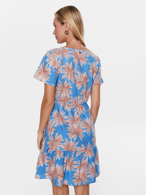 Roxy Roxy Літня сукня ERJWD03709 Блакитний Regular Fit