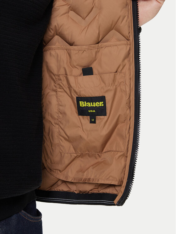Blauer Blauer Μπουφάν πουπουλένιο 25WBLUC03233 Μαύρο Regular Fit