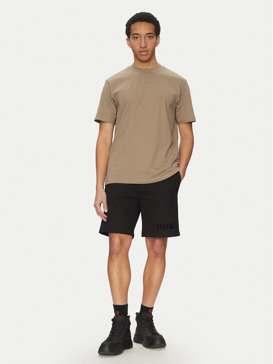 HUGO HUGO Pantaloni scurți sport Dinkoe 50535260 Negru Relaxed Fit