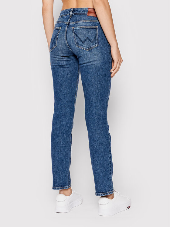 Wrangler Wrangler Džinsai Body Bespoke W28TJX386 112141301 Mėlyna Regular Fit