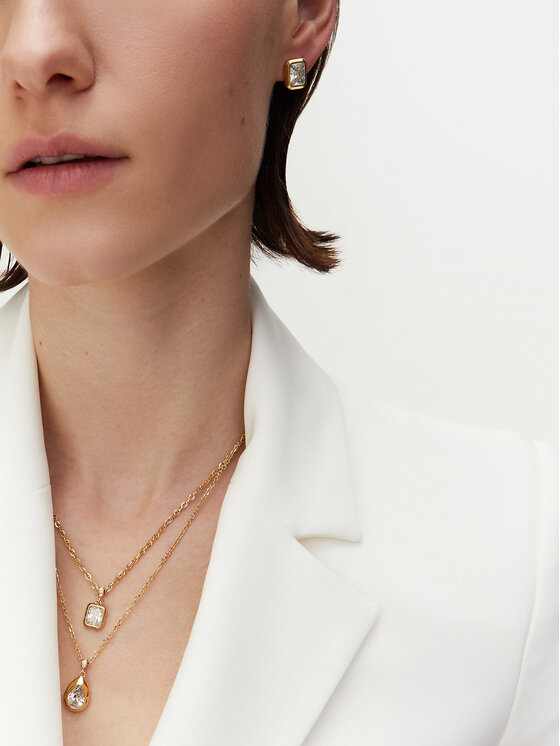 Guess Guess Σκουλαρίκια JUBE05 250JW Χρυσό