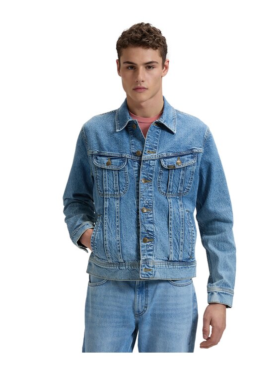 Lee Lee Giacca di jeans 112376451 Blu Regular Fit