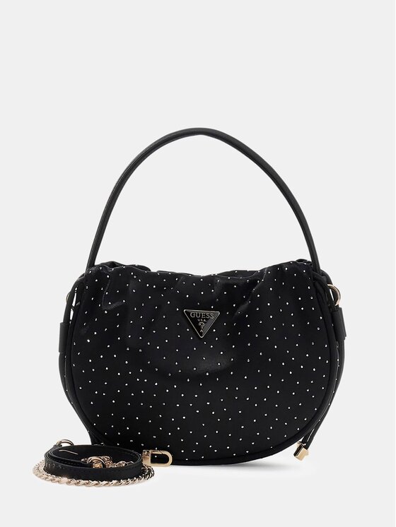 Guess Guess Ročna torba Elsie Mini HWSR96 50750 Črna