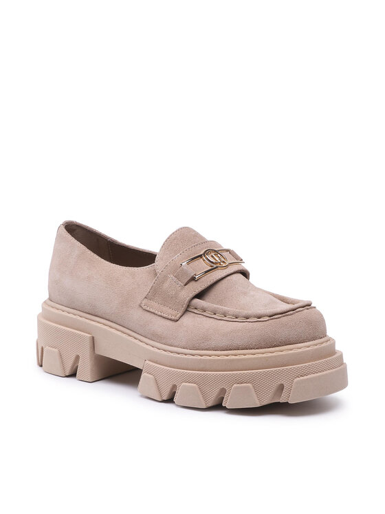 Scarpe basse B5984 Beige