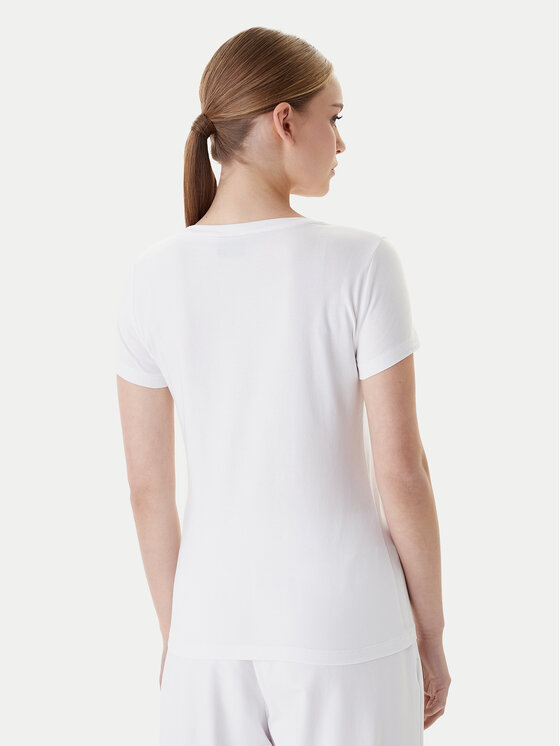 EA7 Emporio Armani EA7 Emporio Armani T-shirt 7W001045 AF10373 U0002 Bianco Slim Fit