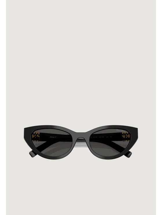 Miu Miu Miu Miu Okulary przeciwsłoneczne 0MU A04S 16K08Z Czarny