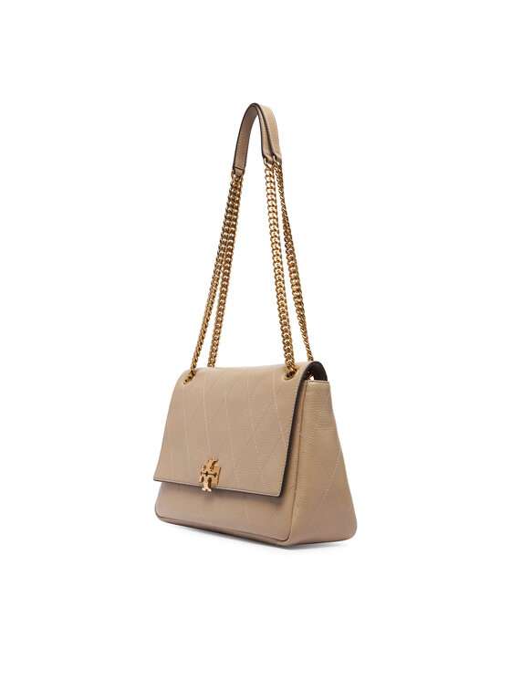 Tory Burch Tory Burch Τσάντα Charlie Quilted Shoulder Bag 185828 Κρεμ