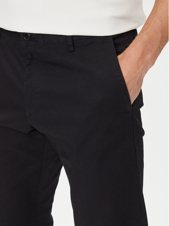 JOOP! Jeans JOOP! Jeans Chinosy 15 JJF-Matthew101 30044301 Czarny Modern Fit