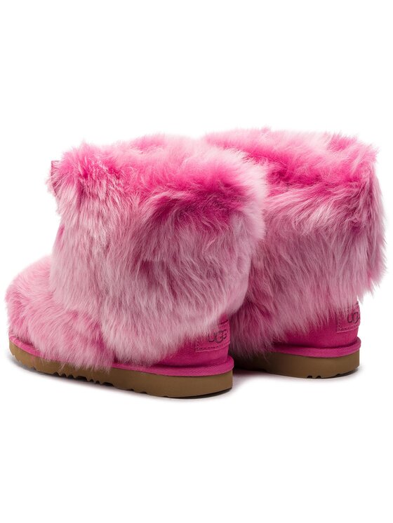 Ugg Bottes de neige K Pinkipuff Classic II 1096889 Rose Modivo