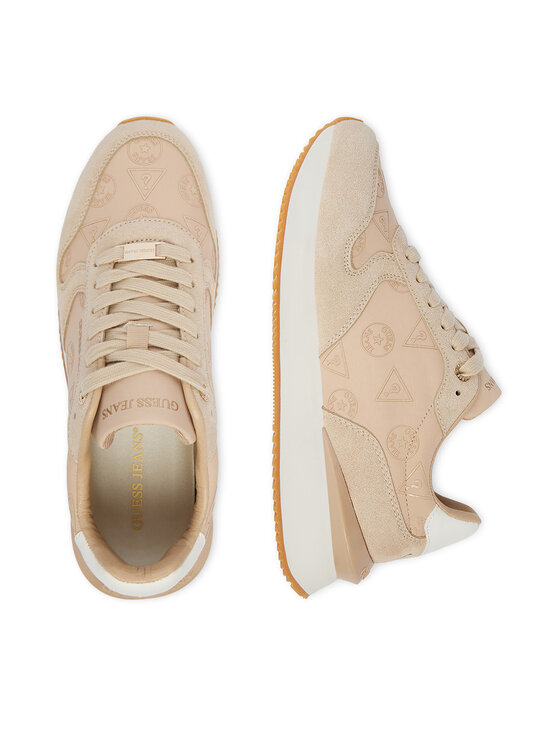 Guess Jeans Guess Jeans Sneakersy CWBEO-K250087 Beżowy jasny