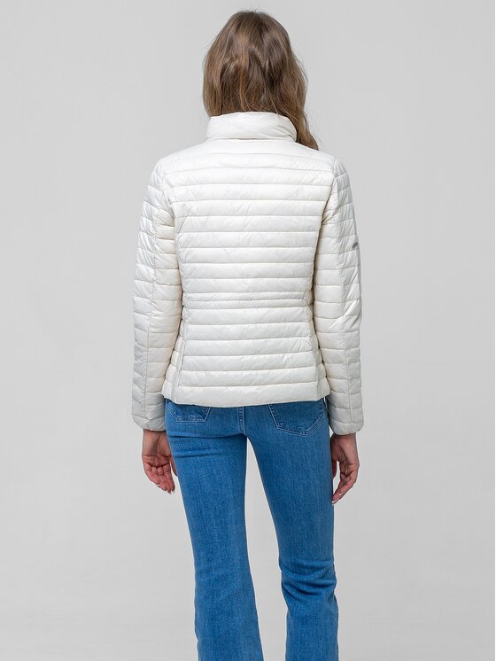 Perso Perso Prechodná bunda BLE260049F Svetlo béžová Regular Fit