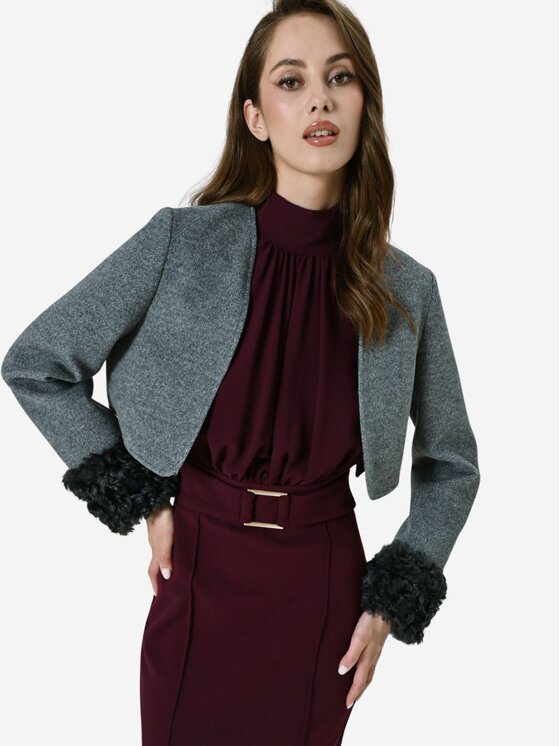 Rinascimento Rinascimento Cappotto Cappotto donna Grigio Regular Fit