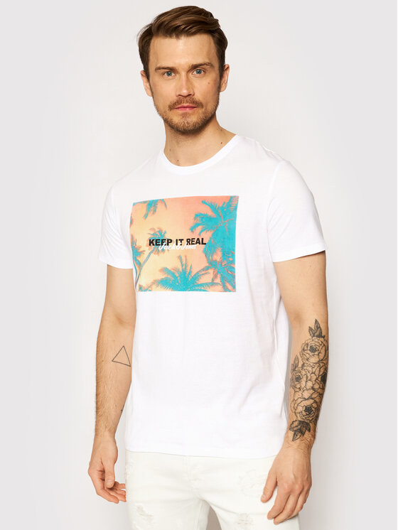 T-shirt Summer 12182333 Bianco Regular Fit