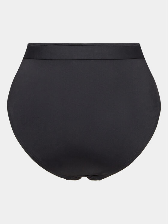 MICHAEL Michael Kors MICHAEL Michael Kors Dół od bikini Solid High Waist MM1N025 Czarny