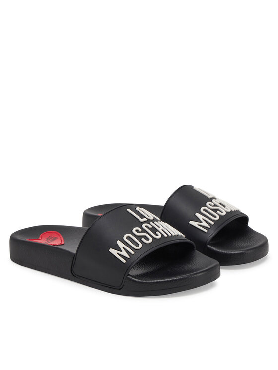 LOVE MOSCHINO Şlapi JA28052G1MI14000 Negru | Modivo.ro