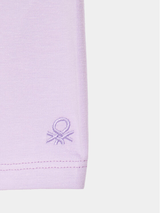 United Colors Of Benetton United Colors Of Benetton Σορτς ποδηλασίας 3MT1C901D Μωβ Slim Fit