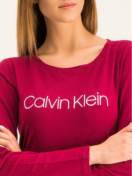 Calvin Klein Underwear Calvin Klein Underwear Πιτζάμα Elementary Stars 000QS6154E Μπορντό