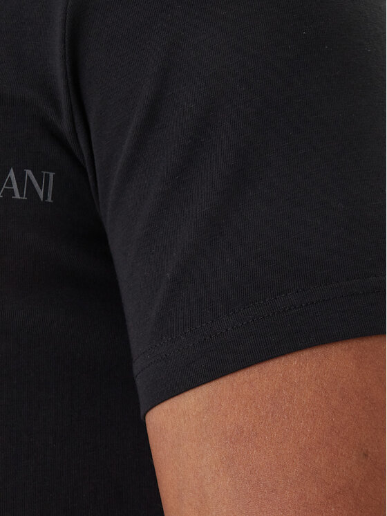 Emporio Armani Underwear Emporio Armani Underwear Marškinėlių komplektas EM000391 AF10779 MC005 Juoda Regular Fit