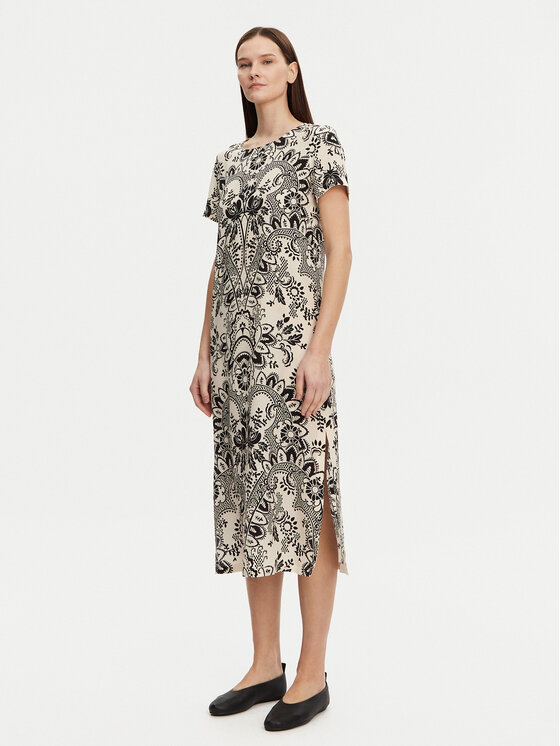 Weekend Max Mara Weekend Max Mara Sukienka codzienna Vela 2515221022 Czarny Regular Fit