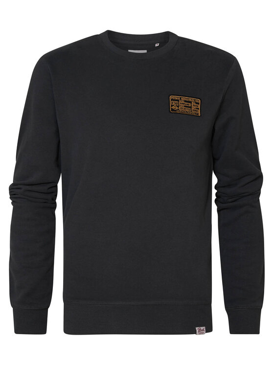 Felpa M-1030-SWR323 Nero Regular Fit