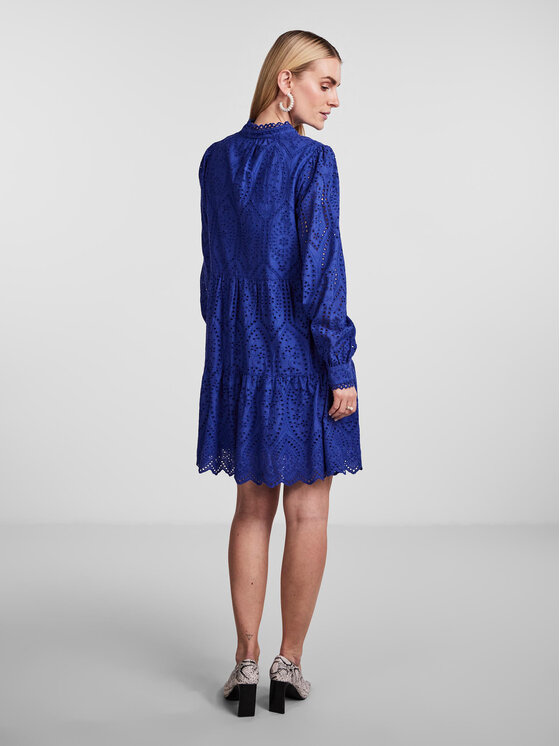 YAS YAS Haljina za svaki dan 26027162 Plava Regular Fit
