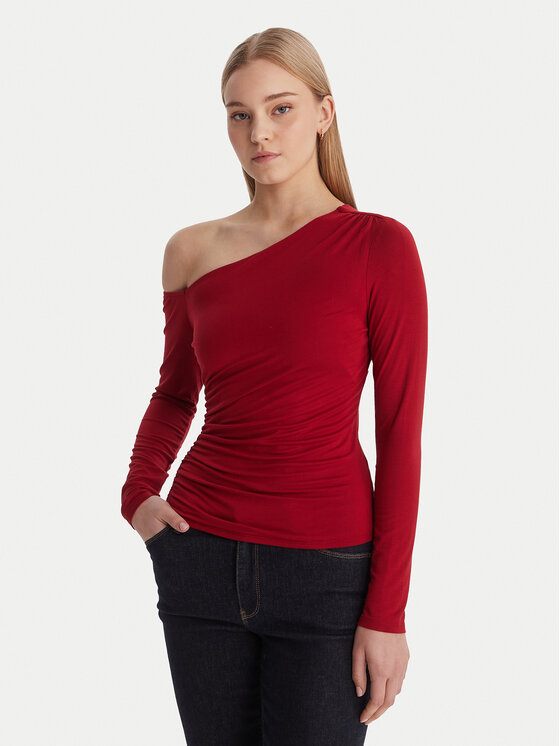 Guess Guess Блузка W6RP02 KC1J2 Червоний Regular Fit