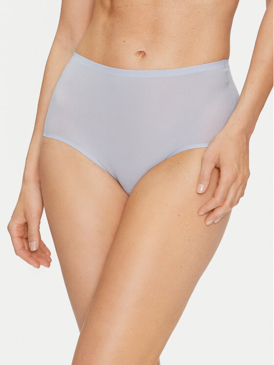 Chantelle Chantelle Klasické kalhotky s vysokým pasem Soft Stretch C26470 Modrá