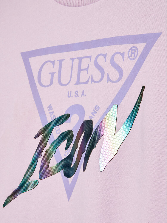 Guess Guess Vestito da giorno J3RK01 KB4O0 Viola Regular Fit