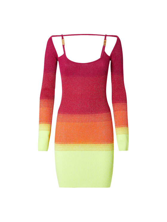 GCDS Vestito da giorno W670901 Multicolore Regular Fit Modivo
